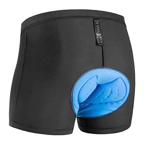 CapsA Mens 3D Padded Bike Bicycle MTB Cycling Underwear Shorts Underpants Lightweight Bike Shorts